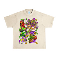 Sandshell Mardi Gras love Urban Heavy Tee - HowdyJamesFarm