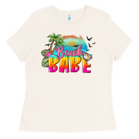 Bone beach babe Ladies Tee - BarkalooDesign