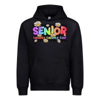 Black senior twenty twenty four Urban Hoodie - AdoDesignShop