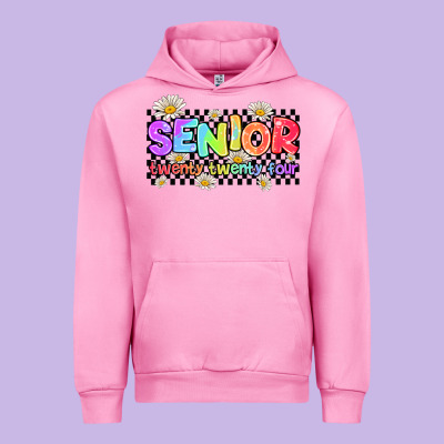 Senior Twenty Twenty Four Urban Hoodie Designed By Adodesignshop