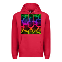 Cardinal colorful cow seamless pattern Premium Hoodie - BundleAndBundleShop
