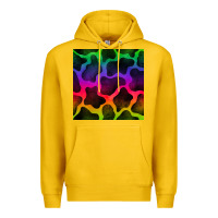 Lemon colorful cow seamless pattern Premium Hoodie - BundleAndBundleShop