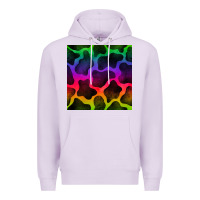 Lilac colorful cow seamless pattern Premium Hoodie - BundleAndBundleShop