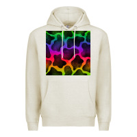 Oatmeal Heather colorful cow seamless pattern Premium Hoodie - BundleAndBundleShop