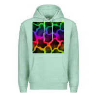 Seafoam colorful cow seamless pattern Premium Hoodie - BundleAndBundleShop