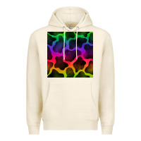 Tofu colorful cow seamless pattern Premium Hoodie - BundleAndBundleShop