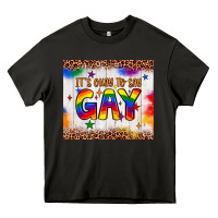 Asphalt it's okay to say gay tumbler Heavy Core Tee - JahusDesignShop