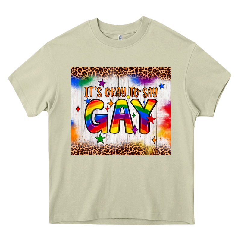 It's Okay To Say Gay Tumbler Heavy Core Tee by JahusDesignShop | Teevron