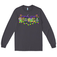 Smoke mardi gras grandma Long Sleeve Tee - CowGirlArtShop