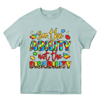 Arona see the ability not the disability Heavy Core Tee - LillyAllenDesigns
