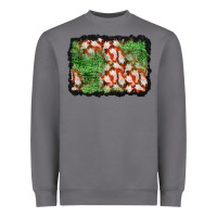 Storm halloween ghost background Heavyweight Sweatshirt - BundleAndBundleShop