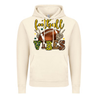 Vintage Artic Football vibes yellow and green team color Vintage Hoodie - HowdyJamesFarm
