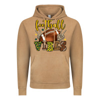 Vintage Camel Football vibes yellow and green team color Vintage Hoodie - HowdyJamesFarm