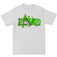 Dove Grey love st patricks gnome Premium Tee - Jasminsmagicworld