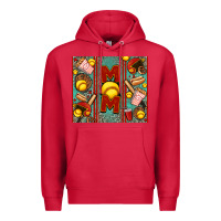 Cardinal softball mom Premium Hoodie - Jasminsmagicworld