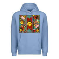Colony Blue softball mom Premium Hoodie - Jasminsmagicworld