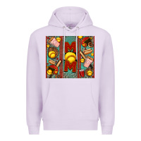 Lilac softball mom Premium Hoodie - Jasminsmagicworld