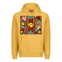 Mustard softball mom Premium Hoodie - Jasminsmagicworld