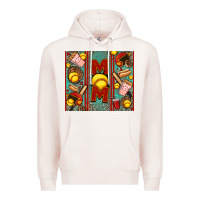 Pale Pink softball mom Premium Hoodie - Jasminsmagicworld