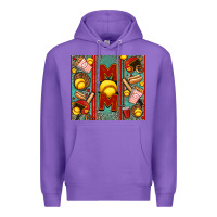 Purple softball mom Premium Hoodie - Jasminsmagicworld