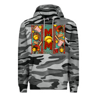 Slate Camo softball mom Premium Hoodie - Jasminsmagicworld