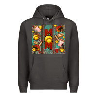 Smoke softball mom Premium Hoodie - Jasminsmagicworld