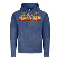 Vintage Denim wizards coffee cups Vintage Hoodie - TumblerDesignByShophia