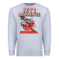 Heather Grey jett lawrence 250 champion leader sx mx champ motocross champion colla Premium Sweatshirt - minhPixels