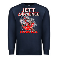 Navy jett lawrence 250 champion leader sx mx champ motocross champion colla Premium Sweatshirt - minhPixels