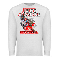 Oatmeal Heather jett lawrence 250 champion leader sx mx champ motocross champion colla Premium Sweatshirt - minhPixels