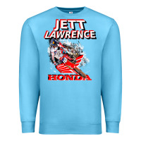 Ocean Blue jett lawrence 250 champion leader sx mx champ motocross champion colla Premium Sweatshirt - minhPixels