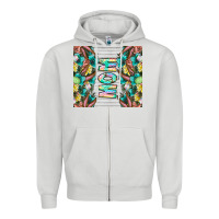 Dove Grey easter mom Zipper Hoodie - CowhideDigitalArt