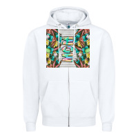 White easter mom Zipper Hoodie - CowhideDigitalArt