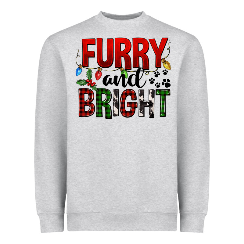 Furry And Bright Heavyweight Sweatshirt by FaDigitalArtStudio | Teevron