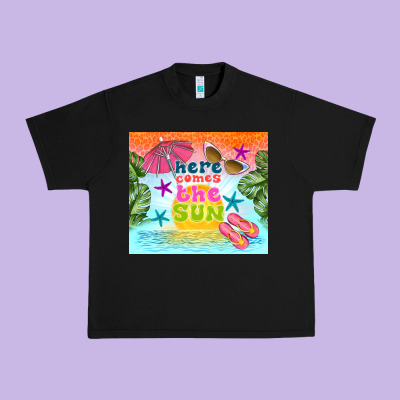 Here Comes The Sun Urban Heavy Tee Designed By Tumblerdesignbyshophia