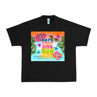 Black here comes the sun Urban Heavy Tee - TumblerDesignByShophia