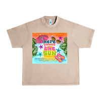 French Oak here comes the sun Urban Heavy Tee - TumblerDesignByShophia