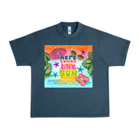 Midnight Navy here comes the sun Urban Heavy Tee - TumblerDesignByShophia