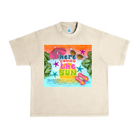 Sandshell here comes the sun Urban Heavy Tee - TumblerDesignByShophia