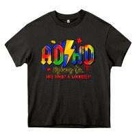 Asphalt adhd awareness Heavy Core Tee - LillyAllenDesigns