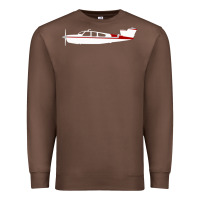 Chestnut Beechcraft Bonanza  Perfect Gift Premium Sweatshirt - minhPixels