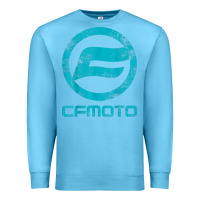 Ocean Blue CF Moto Vintage UTV ATV SXS original off road Gift Premium Sweatshirt - minhPixels