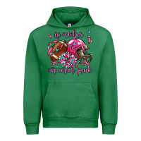 In October We Wear Pink Football Urban Hoodie | Teevron