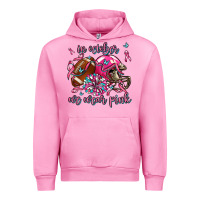 Fuchsia Pink in october we wear pink football Urban Hoodie - AdoDesignShop