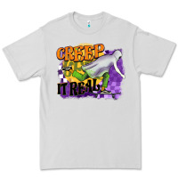 Dove Grey creep it real Premium Tee - BarkalooDesign