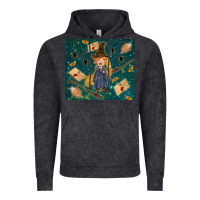 Vintage Black wizard boy with mouse Vintage Hoodie - TumblerDesignByShophia