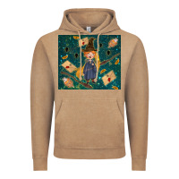 Vintage Coffee wizard boy with mouse Vintage Hoodie - TumblerDesignByShophia