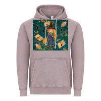 Vintage Zinc wizard boy with mouse Vintage Hoodie - TumblerDesignByShophia