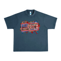 Midnight Navy America Urban Heavy Tee - HowdyJamesFarm