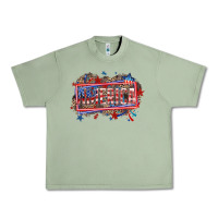 Oil Green America Urban Heavy Tee - HowdyJamesFarm